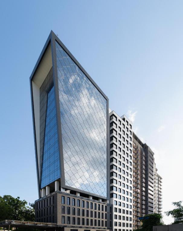 Appartamento Cube House Kiev Esterno foto